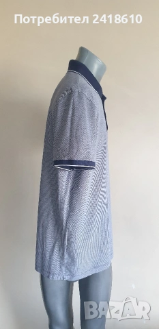 Hugo Boss Mercerised Pique Pima Cotton Regular Fit Mens Size L - XL НОВО! ОРИГИНАЛНА Тениска!, снимка 8 - Тениски - 54767572