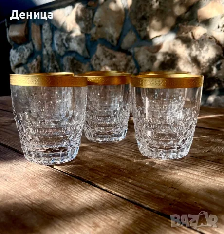 Луксозни кристални чаши за уиски ⚜️  Различен и стилен комплект от оловен кристал, снимка 9 - Чаши - 55410881