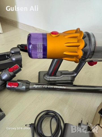 DYSON V12 slim absolute , снимка 2 - Прахосмукачки - 55276928