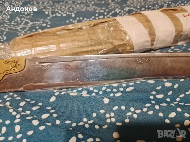 Меч ятаган нож кован, снимка 4 - Ножове - 55451679