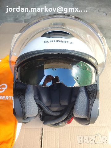 Jet Helmet Schuberth M1 XL/ Джет каска Шуберт М1 XL, снимка 12 - Аксесоари и консумативи - 54252505