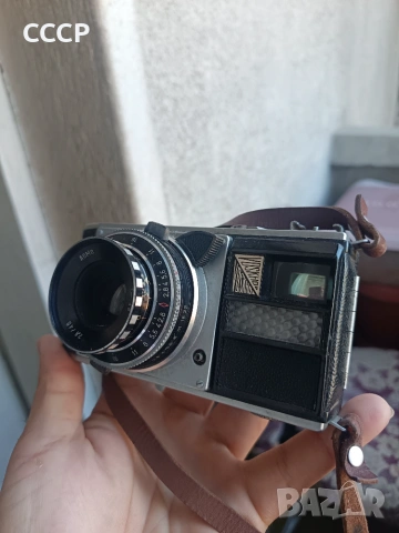 Съветски далекомерен фотоапарат Voskhod (Восход), снимка 2 - Други ценни предмети - 55082056