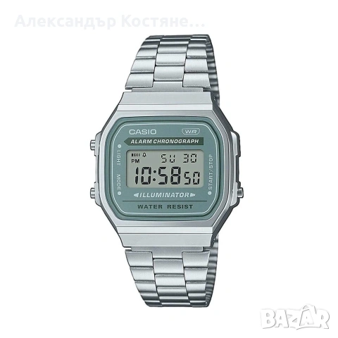 Нов часовник Casio A168WA-3AYES - гаранция
