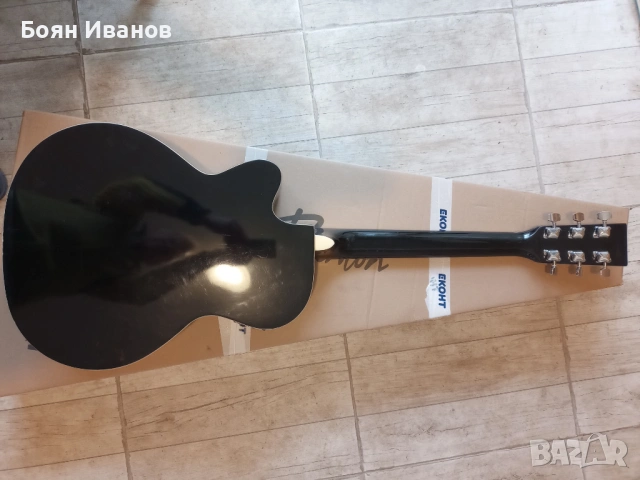 Китара електо-акустична STAG SA20ACE BLK, снимка 7 - Китари - 54669014