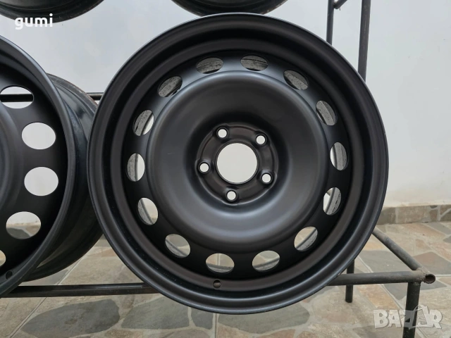 4бр 16ски джанти за OPEL, PEUGEOT 5x108мм A161490, снимка 2 - Гуми и джанти - 55171405