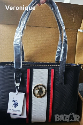 Стилна нова чанта U.S. Polo Assn, снимка 7 - Чанти - 20436218