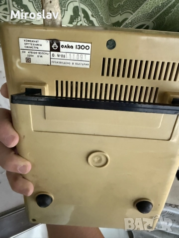 Ретро калкулатор Елка 1300 (Elka 1300) – Комбинат „Оргтехника“ Силистра, Соц винтидж колекционерски, снимка 3 - Антикварни и старинни предмети - 55222132