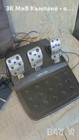 Волан и педали Logitech G29, снимка 3 - Аксесоари - 55599445