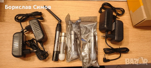 Безжичен DMX 512 2.4G предавател и 3 приемника