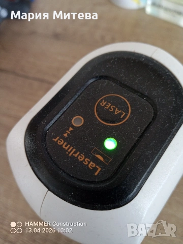 лазерен нивелир на Laserliner 10m, снимка 2 - Други инструменти - 54207562