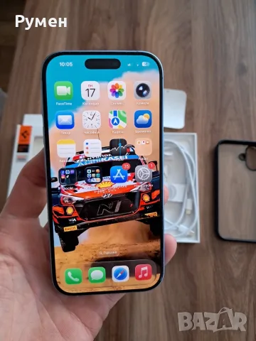 Продавам IPhone 17 256 GB 100%батерия 24м. гаранция, снимка 3 - Apple iPhone - 55694833