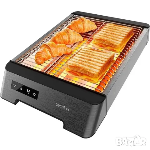 Cecotec NiceSlice Touch е хоризонтален тостер с мощност 1000 W