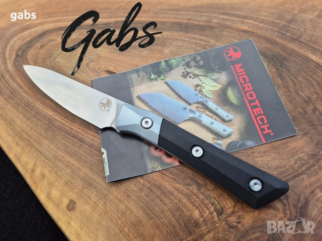 Нож Microtech с фиксирано острие 3500B-10BC, снимка 5 - Ножове - 54308421
