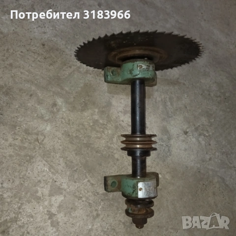 нова ос със диск за циркуляр заводска , снимка 2 - Други машини и части - 41935385