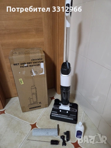 Вертикална прахосмукачка за мокро и сухо почистване Cleanwise (модел BVC-T8