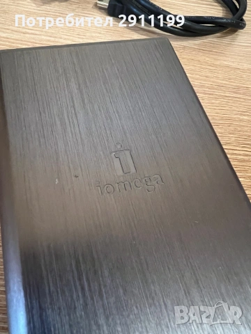 Външен диск iomega 1TB, снимка 2 - Външни хард дискове - 55128450