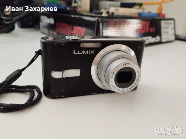 Фотоапарат Panasonic Lumix DMC-FX12 7Mpix, снимка 2 - Фотоапарати - 54483262
