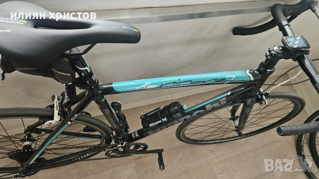 шосеен велосипед Bianchi via norone 7, снимка 2 - Велосипеди - 54503314