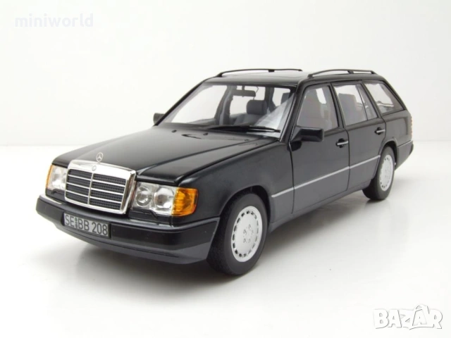 Mercedes-Benz 300 D T-Modell Kombi S124 1990 - мащаб 1:18 на Norev моделът е нов в кутия