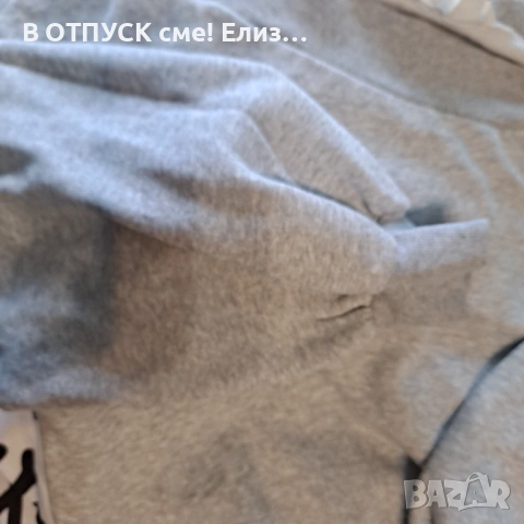 Ватирана блуза с падпали.рамене  H&M с ръкав балон, снимка 2 - Блузи с дълъг ръкав и пуловери - 54655783