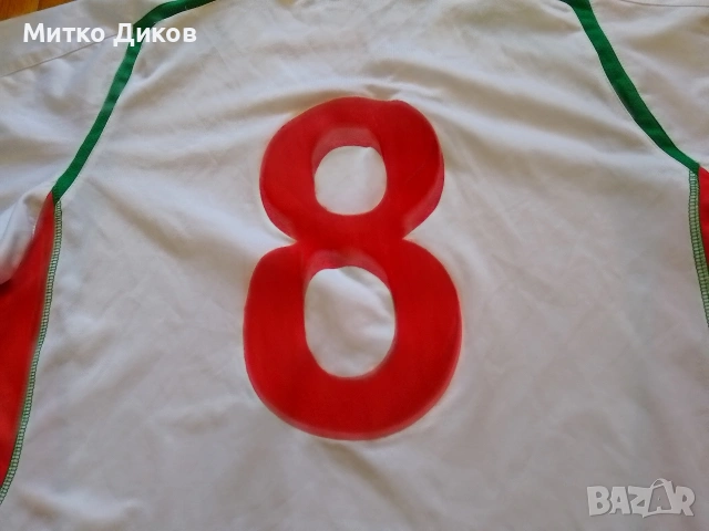 България футболна тениска #8 размер Л, снимка 3 - Футбол - 54043890