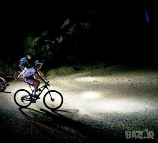 4в1 фар и стоп километраж за велосипед презареждаем акумулаторен компютър за колело клаксон светлини, снимка 5 - Аксесоари за велосипеди - 28576539