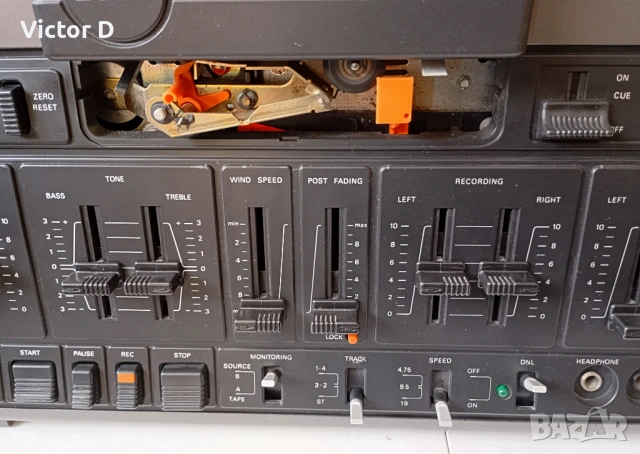 PHILIPS N4422-Триглав Ролков Магнитофон , снимка 7 - Декове - 54508301