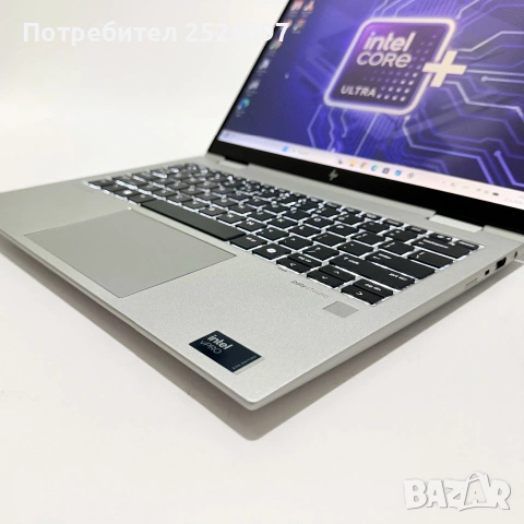 HP EliteBook x360 G11/Ultra 7 165U/32GB DDR5/WUXGA Touch/512GB NVMe, снимка 6 - Лаптопи за работа - 55026867