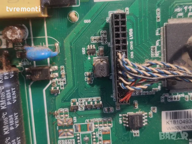 MAIN BOARD,TP.MS3663S.PB818, for CROWN Модел 3233T2 for 32inc DISPLAY LMDS315-D16C, снимка 5 - Части и Платки - 55389296