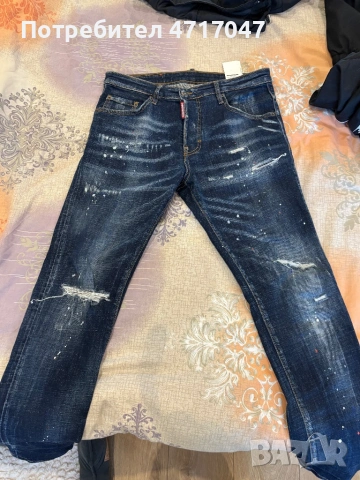 Дънки dsquared2, снимка 4 - Дънки - 54543271
