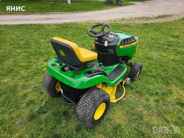 ТРАКТОРНА КОСАЧКА JOHN DEERE, КАТО НОВА 140.МОТО ЧАСА, снимка 6 - Градинска техника - 55250690
