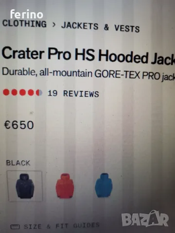 MAMMUT Crater Goretex Pro Мъжко яке/ хардшел / Премиум клас ,НОВО, снимка 3 - Якета - 55309750