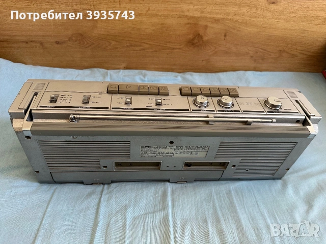 SHARP GF 450H boombox Japan , снимка 9 - Радиокасетофони, транзистори - 54977818