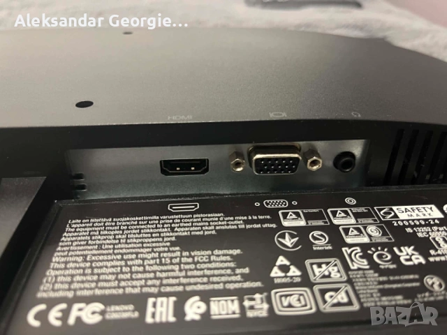 монитор Lenovo L24e-30 24” Full HD, снимка 10 - Монитори - 54723056