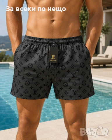 Louis Vuitton Мъжки Плажни Шорти🩳Плувни Шорти🩳Мъжки Бански Код V67