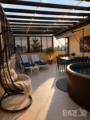 Пентхаус с частна SPA зона и 47 кв.м тераса 