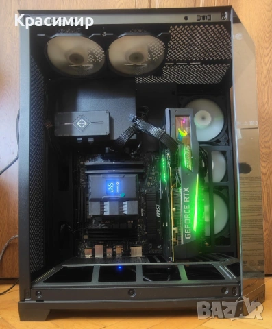 Геймърски компютър Ryzen 5 7500f, GeForce RTX 3070 ,32gb ddr5,1tb nvme, снимка 3 - Геймърски - 54726907