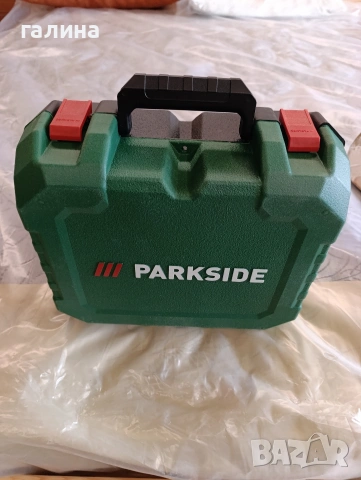 Акумулаторен ъглошлайф PARKSIDE 20V – нов, в куфар, снимка 5 - Други инструменти - 54041497