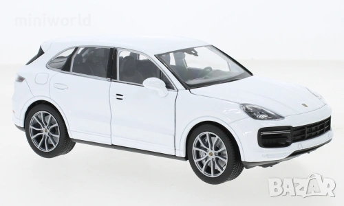 Porsche Cayenne Turbo - мащаб 1:24 на Welly моделът е нов в кутия
