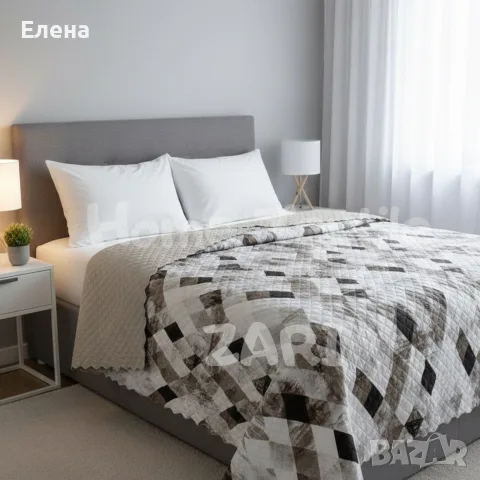 Шалте - покривало за легло, снимка 3 - Покривки за легло - 55644260
