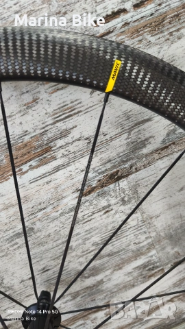 Карбонови шосейни капли Mavic Cosmic Pro Carbon UST 40 Rim |HG, снимка 5 - Части за велосипеди - 55191382