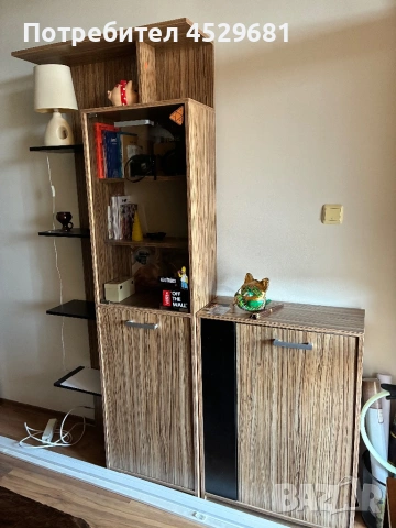 Етажерка и шкаф, снимка 2 - Секции и витрини - 54243504