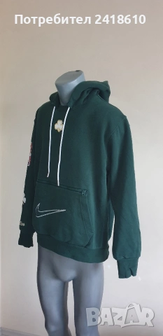 Nike NBA Boston Celtics Hoodie Mens Size / L  ОРИГИНАЛ! Мъжки Суичър !, снимка 7 - Суичъри - 54621922