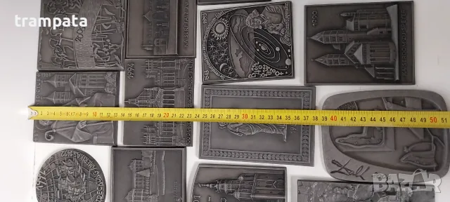 НАЙ ДОБРАТА ОФЕРТА Стари метални отливки / картини Kunstguss - арт кастинг, снимка 11 - Колекции - 55557738