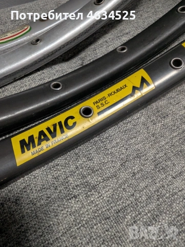 Ретро Шосейни Тубуларни Шини Mavic/Ambrosio, снимка 6 - Части за велосипеди - 54570694