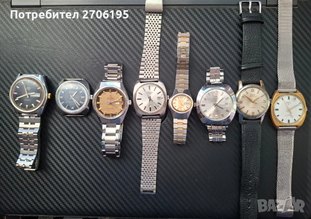 Винтидж механични и автоматични часовници