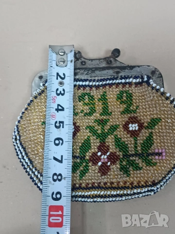 Старо портмоне от мъниста, снимка 7 - Други ценни предмети - 54014539