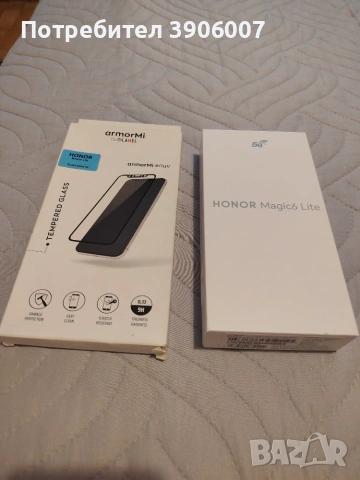 Продавам Honor Magic 6 Lite 8ram 256GB, снимка 4 - Huawei - 55013079