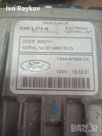ECU for Ford Focus I 1.8 TDCi , DELPHI, 1S4A-9F954-CK, снимка 3 - Части - 54457469