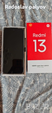 Redmi 13 black 6GB/ 128GB, снимка 2 - Xiaomi - 55105709